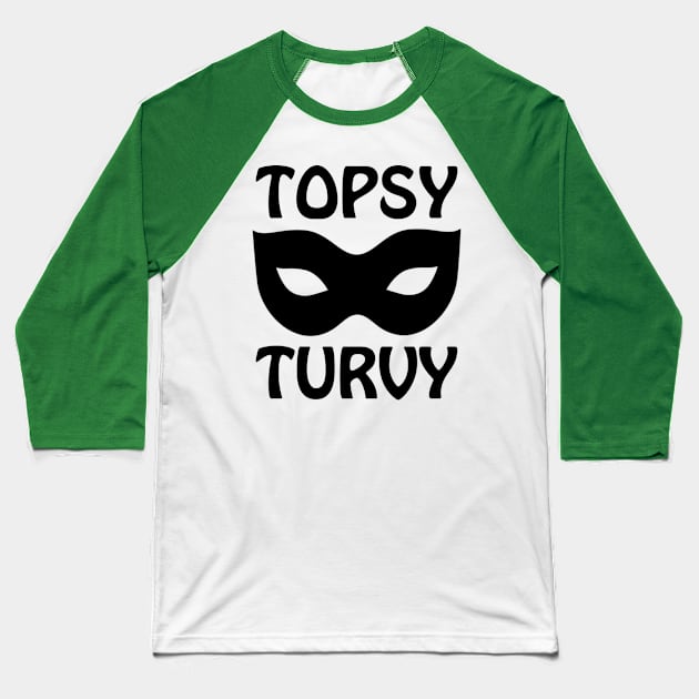 Topsy Turvy Baseball T-Shirt by duchessofdisneyland